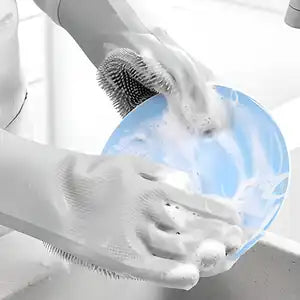 Gloves - Magic Silicone Cleaning Gloves ( 1 Pair )